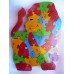 Wooden Block Lion Puzzle Wooden Block Lion Puzzle